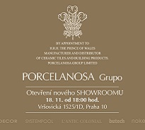 Slavnostní otevření nového showroomu PORCELANOSA v Praze