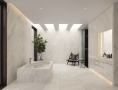 Glem White Polished